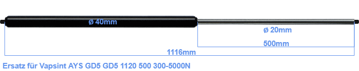 Vapsint AYS GD5 GD5 1120 500